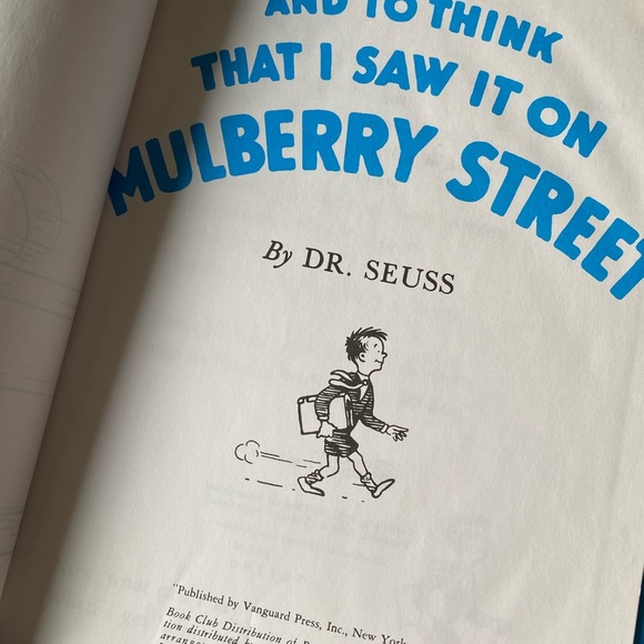 Dr Seuss book mulberry - Picture 2 of 4